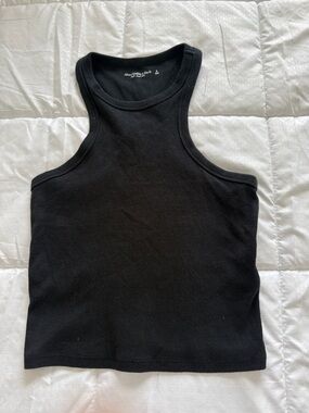 Abercrombie Cropped Racerback Tank
